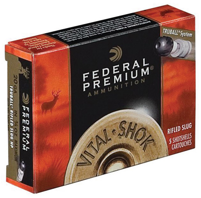 20 Gauge Hunting Slug 5 Count Model 0658-2157