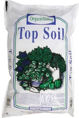 Topsoil Bag, 40 Pounds, Premium Quality for Gardening and Landscaping