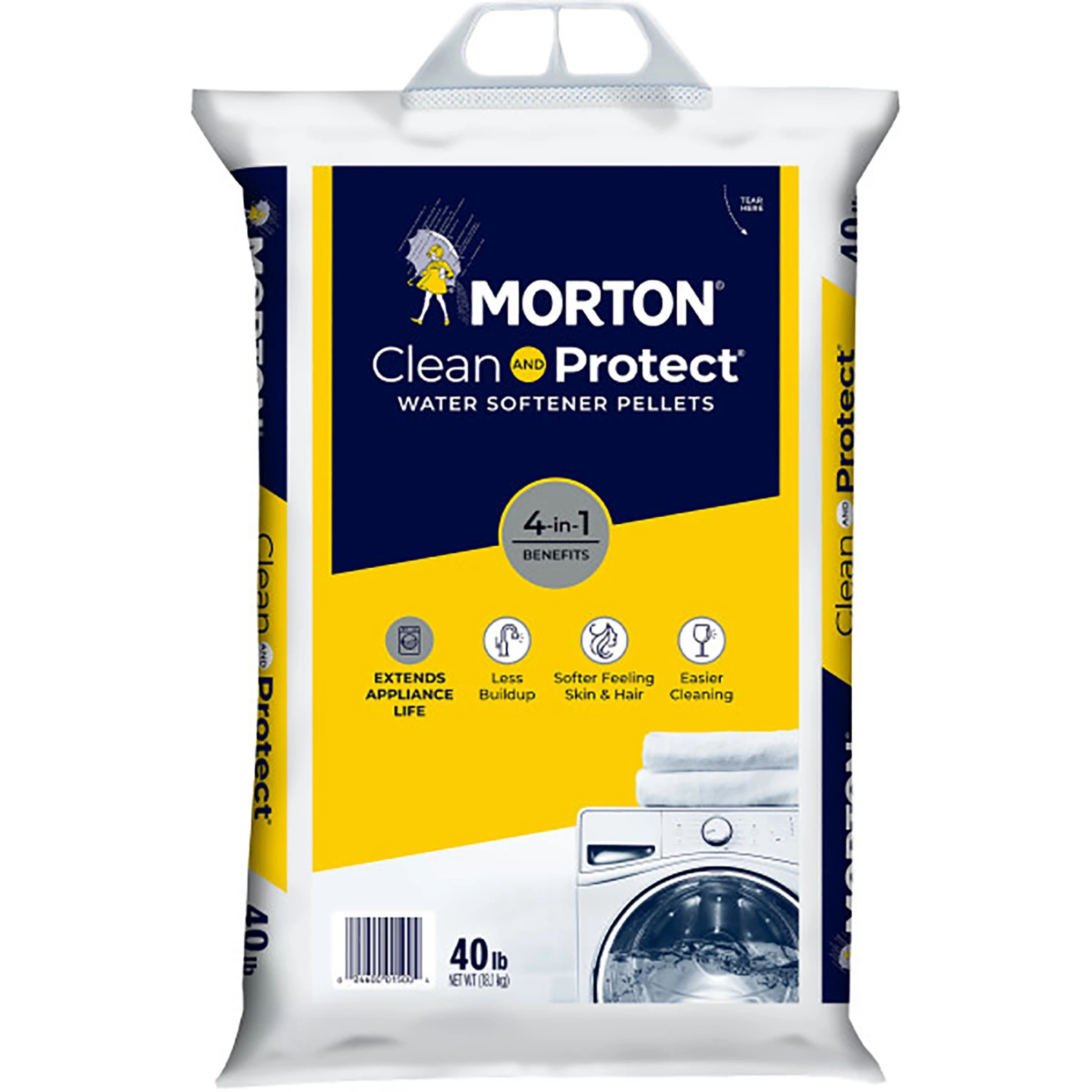 Clean And Protect 40 Lb. Water Softener Salt Pellets - Sodium Chloride