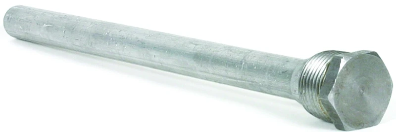3/4 In. Aluminum Rv Water Heater Anode Rod, 9-1/2 In. Long