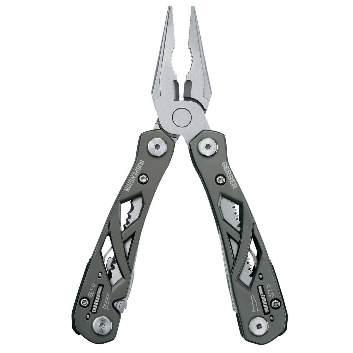 Suspension Multi-tool 12-in-1 With Spring-loaded Pliers And Lightweight Frame