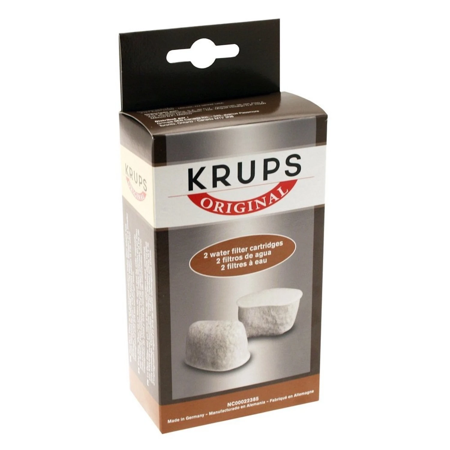 Krups Coffeemaker FME, FMF, 466, 467 Water Filter (2-Pack)