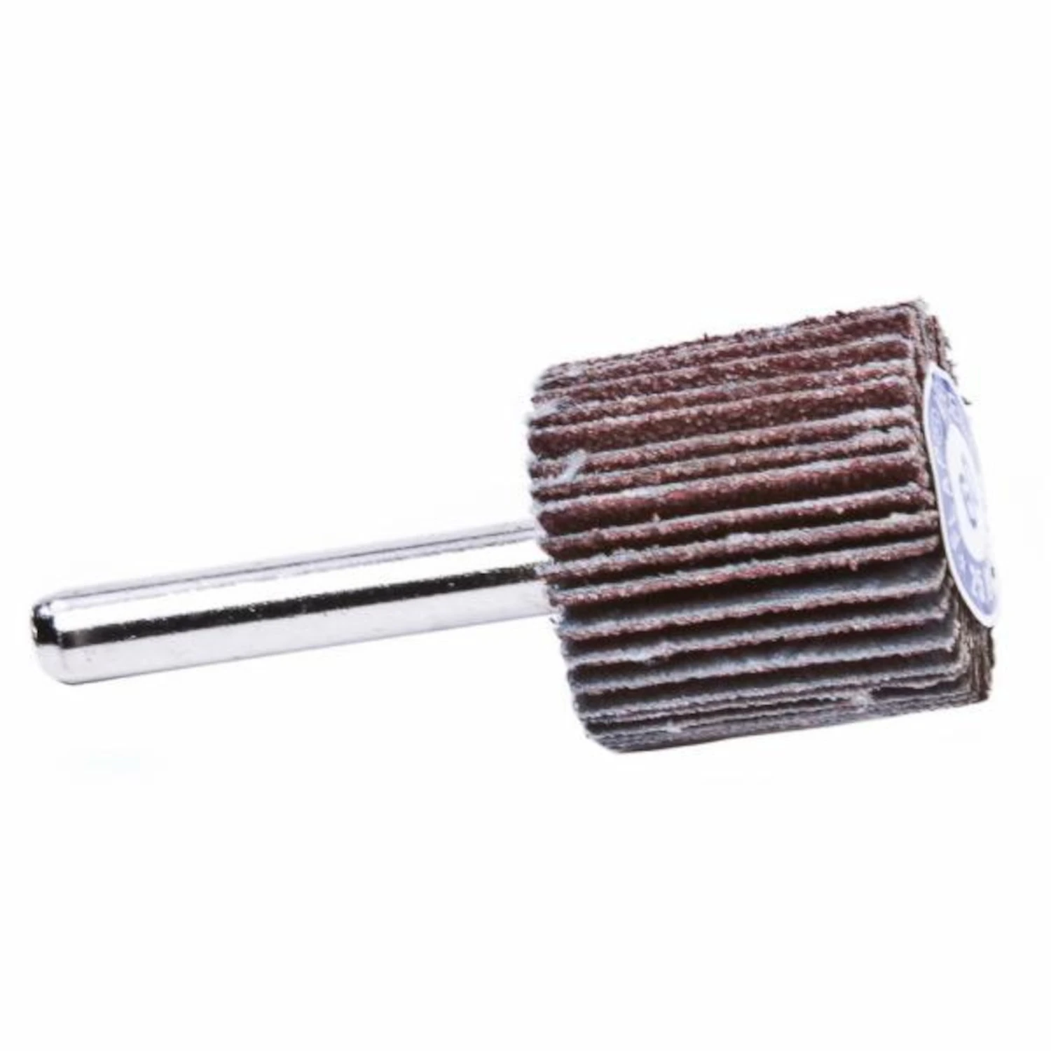 Forney 1" X 1" Aluminum Oxide Flap Wheel 60 Grit With 1/4" Shank