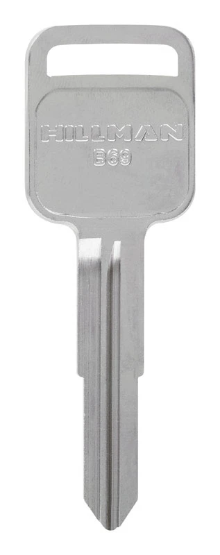 HILLMAN Traditional Key Automotive Key Blank B-69 Double For GM