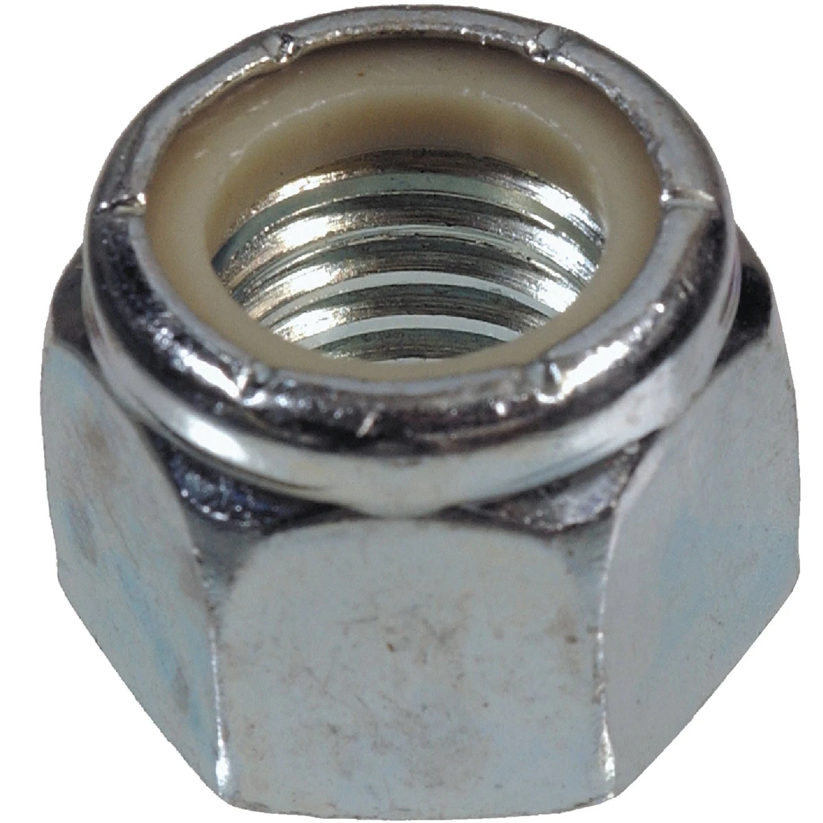 Hillman Zinc-Plated Steel USS Nylon Lock Nut 100 pk Hillman Zinc-Plated Steel USS Nylon Lock Nut 100 pk