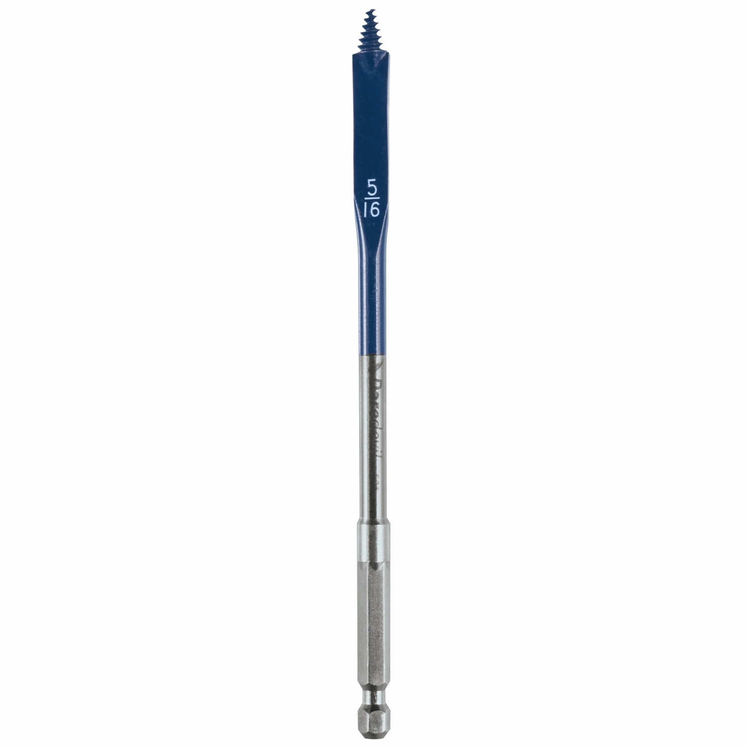 Daredevil 5/16 In. X 6 In. High Carbon Steel Spade Bit Hex Shank
