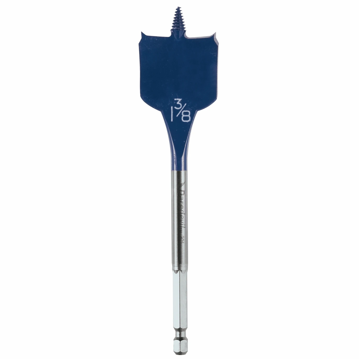 Daredevil Spade Drill Bit 1 and 3/8 Inch Diameter by 6 Inch Length