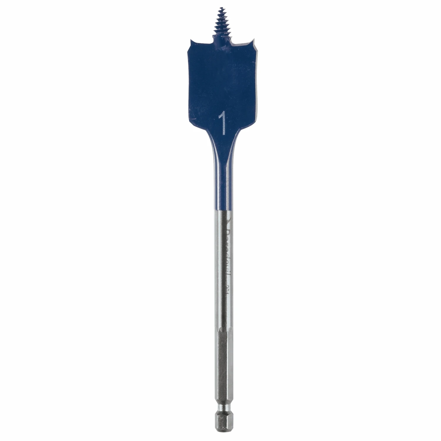Daredevil Spade Drill Bit, 1 Inch Diameter by 6 Inch Length