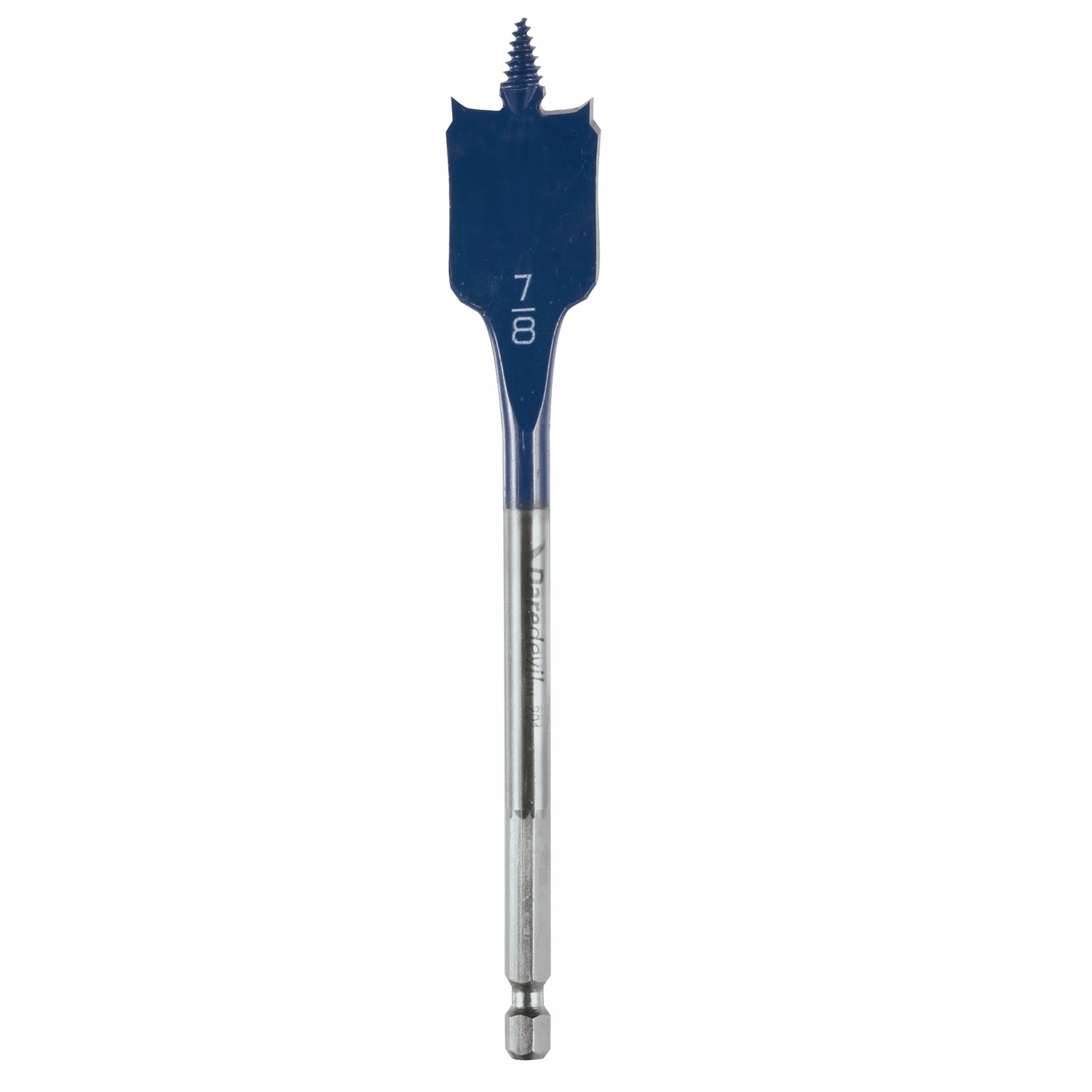 Daredevil Spade Drill Bit 7/8 Inch Diameter by 6 Inch Length