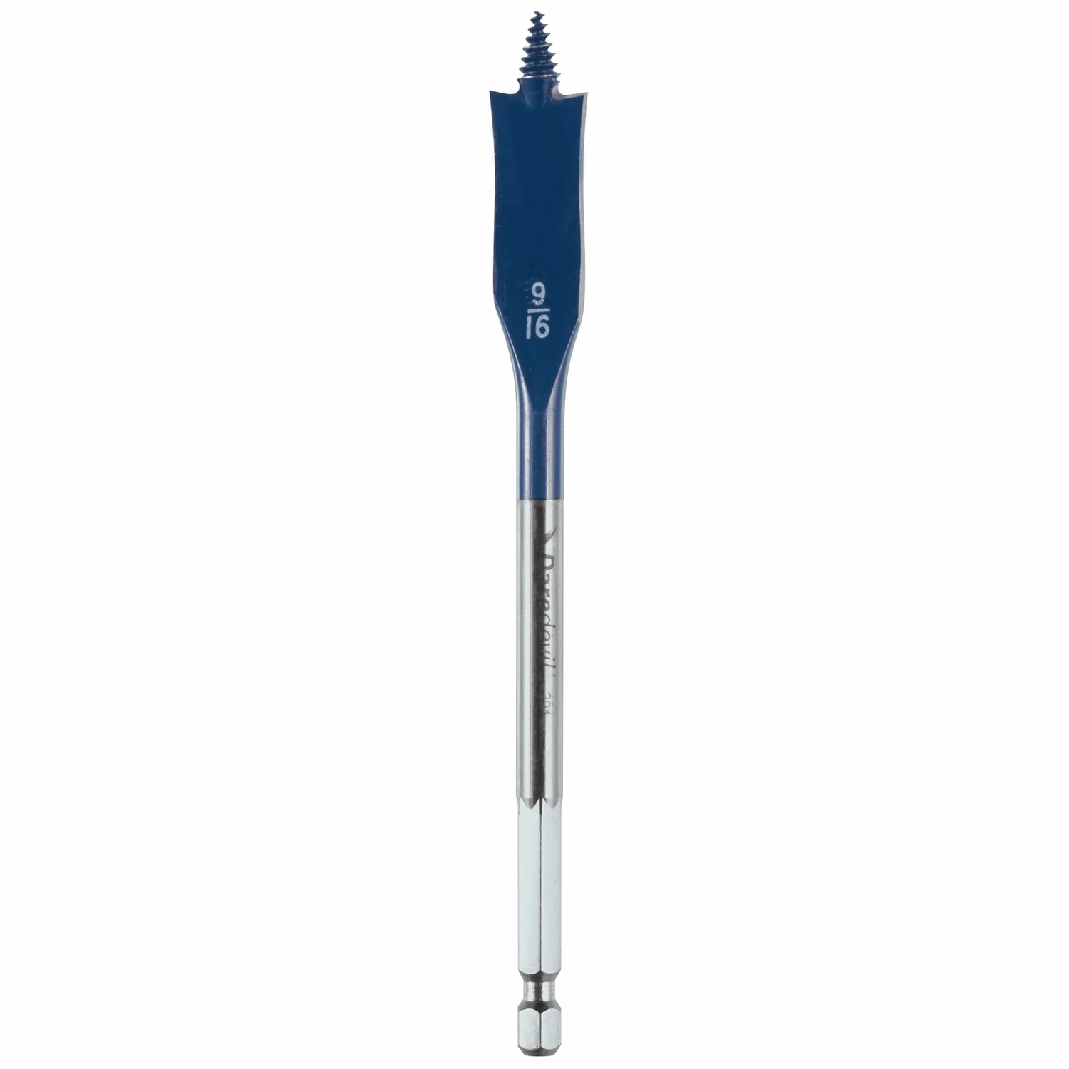 Daredevil Spade Drill Bit 9/16 Inch Diameter by 6 Inch Length