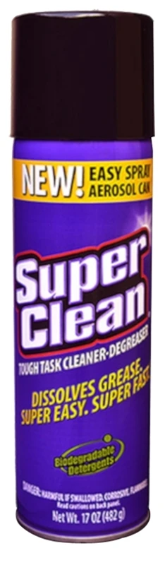 17 Oz. Heavy Duty Aerosol Cleaner & Degreaser - Industrial Strength Formula