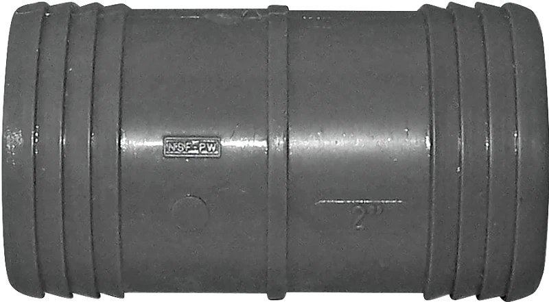 Plastic Insert Pipe Coupling, 2 In.