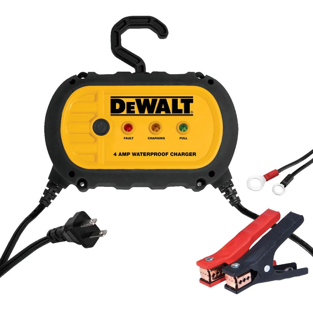 4 Amp Professional Waterproof Battery Charger/maintainer, Model Dxaewpc4