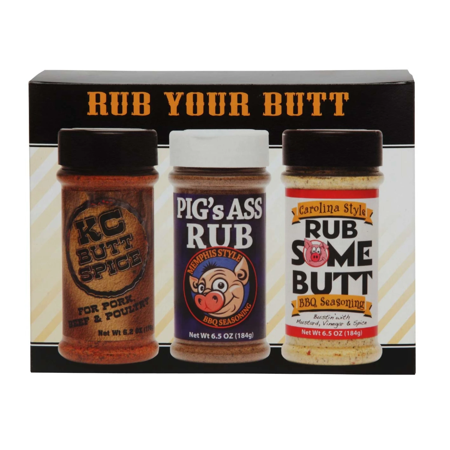 Rub Some Butt 3-Count 19.2-oz Kansas City Memphis and Carolinas Style Seasoning Blend