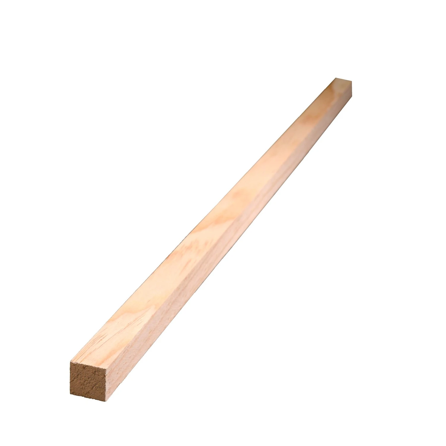 Solid Pine Square Moulding, Three Quarter Inch by Three Quarter Inch by Eight Feet