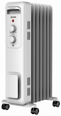 Ho-0279w 600/900/1500 Watts White Radiator Heater With Remote Control
