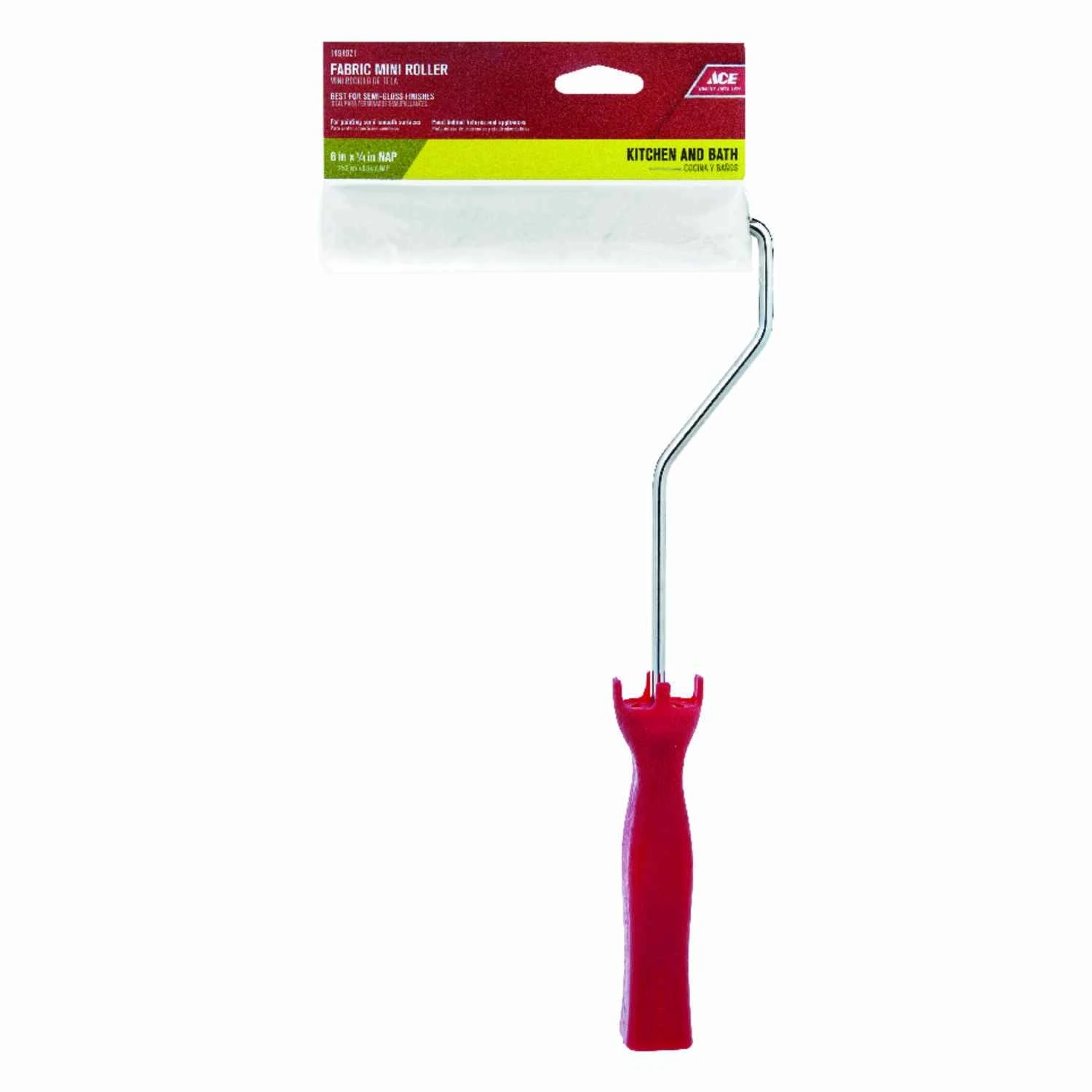 6 In. W Threaded End Mini Paint Roller Frame And Cover Set