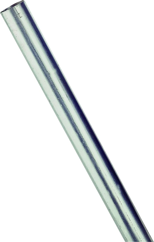 Pr20308 Chain Link Fence Line Post, 1-5/8 In W, 8 Ft H, 18 Gauge