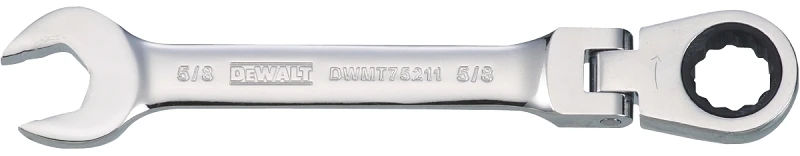 5/8 Inch Flex Head Ratcheting Combination Wrench Dwmt75211osp