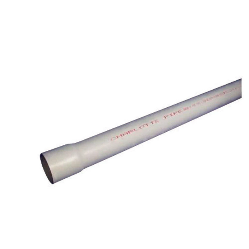 Schedule 40 Dual Rated Pvc Pipe 1/2 In. Dia. X 10 Ft. Bell 600 Psi