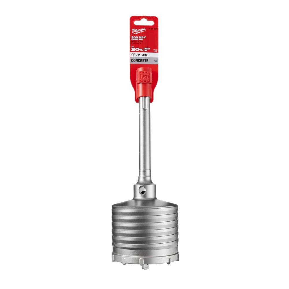 4 In. X 11-3/8 In. Sds-max Core Bit Model 48-20-5432