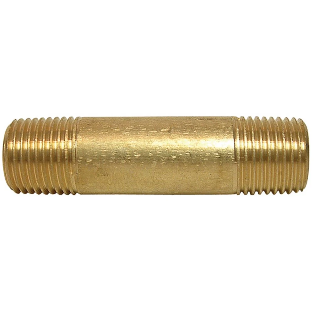 Lead-free Brass Pipe Nipple 3/4 Inch Mip X 3 Inch