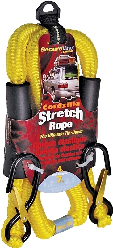 Secureline Yellow Bungee Cord 48 In. L X 0.31 In. 400 Lb. 1 Pk