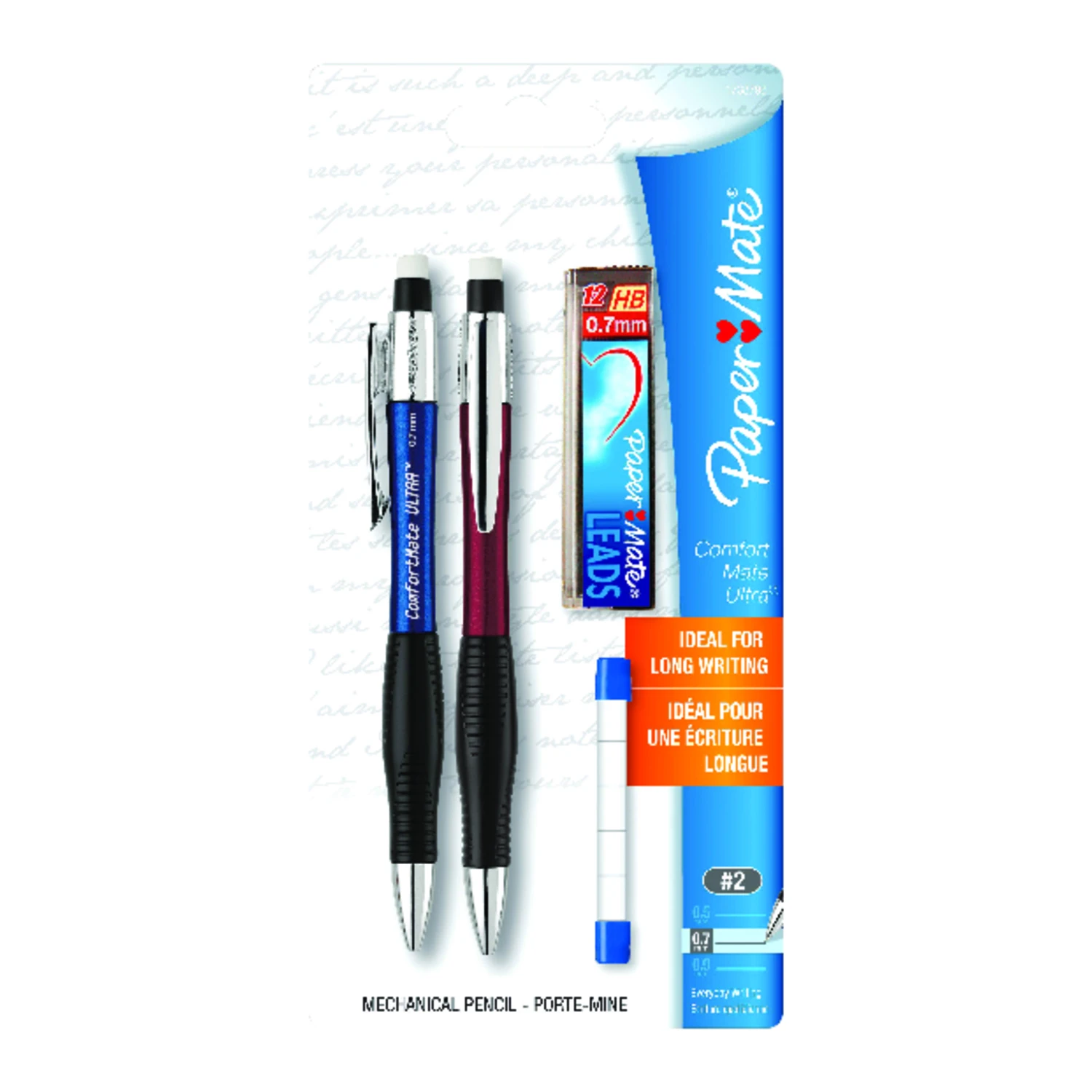 Papermate Comfort Mate Ultra HB Mechanical Pencil 2 pk