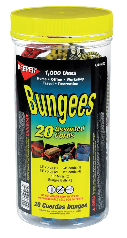 CORD BUNGEE SET 20PK