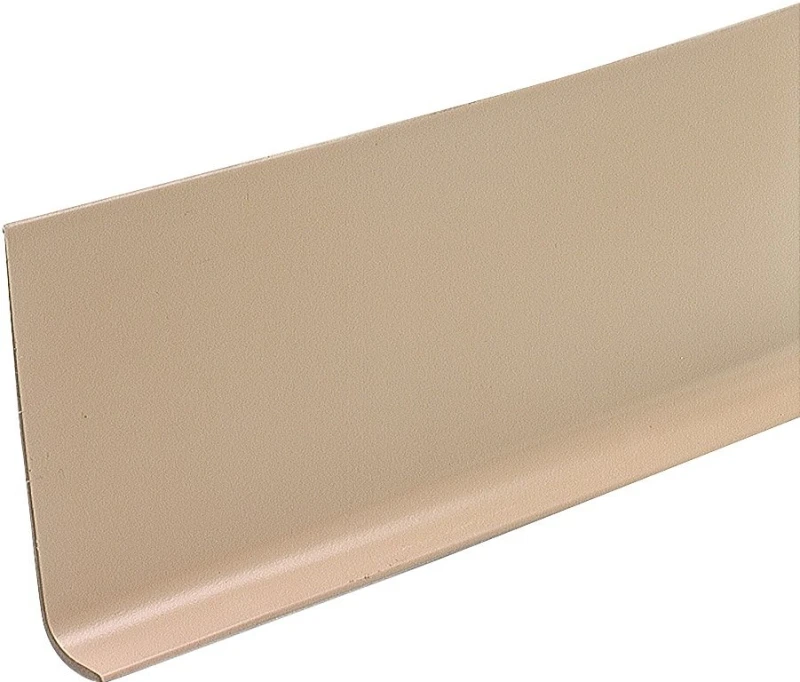 0.13 In. H X 4 In. W X 48 In. L Prefinished Beige Vinyl Wall Base