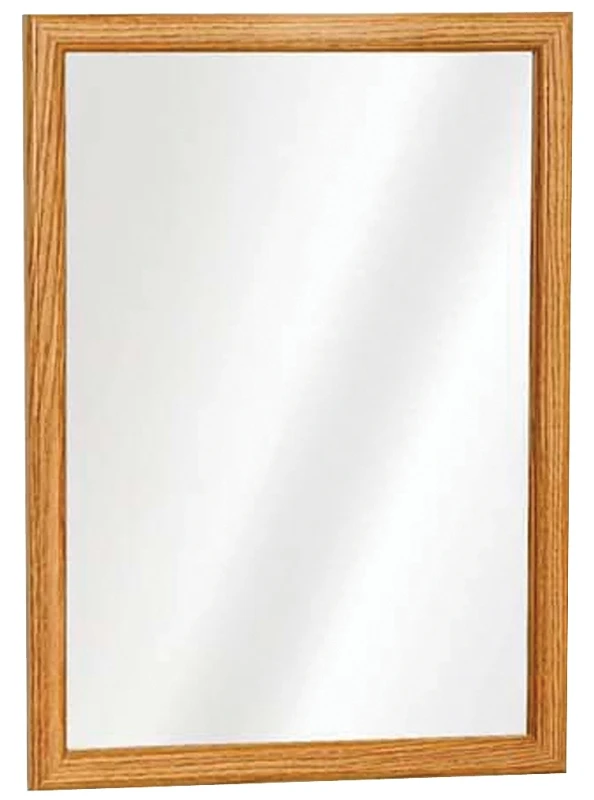 Oak 16 In. W X 22 In. H Single Mirror Surface/recess Mount Medicine Cabinet