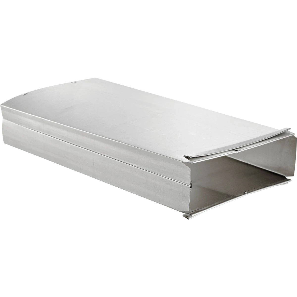 3-1/4 In. X 10 In. X 24 In. Galvanized Steel Rectangular Wall Stack Duct