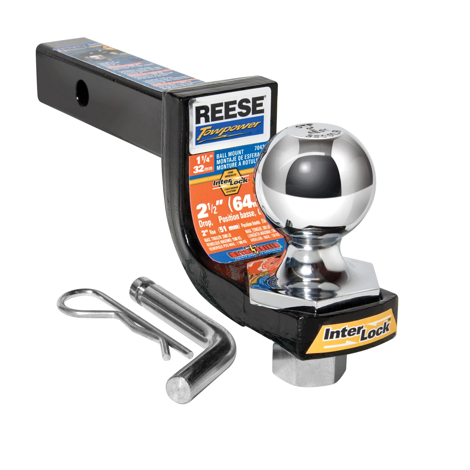 Interlock Class Two Towing Starter Kit with 2.5 Inch Hitch Receiver
