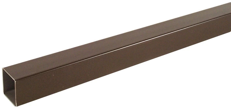 10-ft. Brown Vinyl Downspout, 2-1/4 In. H X 2-1/4 In. W, Model Rb200