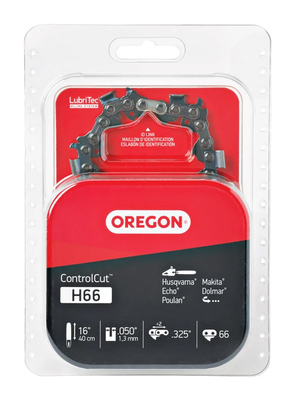 Controlcut H66 Chainsaw Chain For 16 In. Bar - 66 Drive Links - Fits Multiple Brands