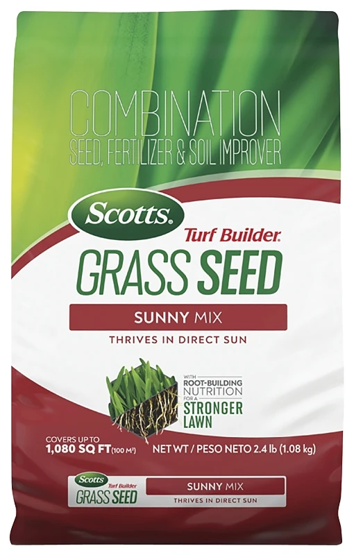 Turf Builder 2.4 Lb. Sunny Mix Grass Seed, Fertilizer & Soil Improver