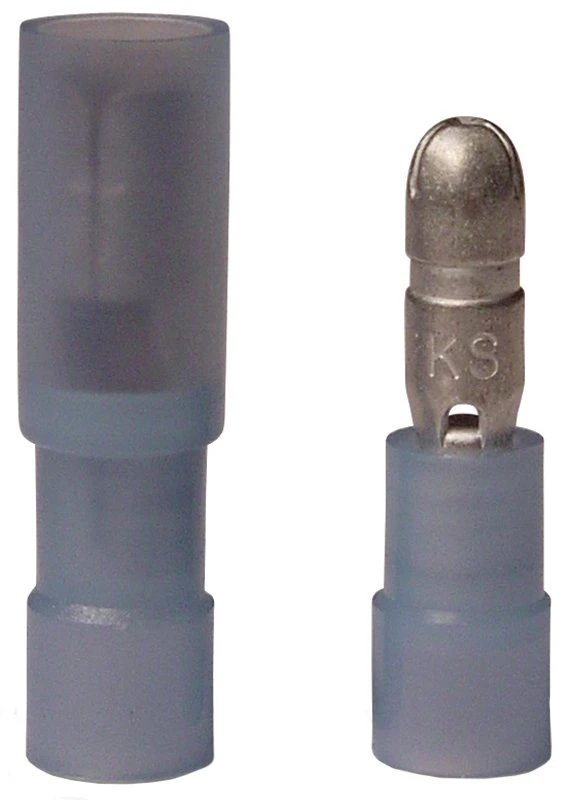 Bullet Disconnect Male/Female Pair, Blue