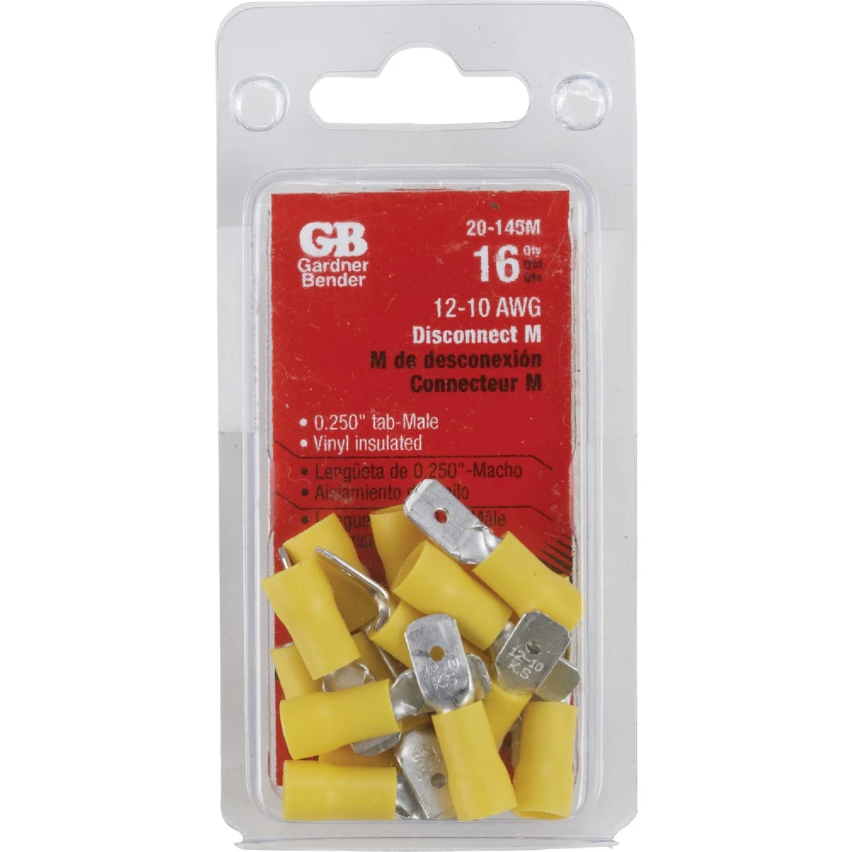 DISCONNECT M 12-10 AWG QTY 16