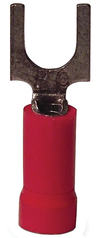 Gardner Bender 22-16 AWG Insulated Wire Spade Terminal Red 20 pk