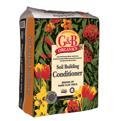 Soil Building Conditioner, 3 Cubic Feet, Organic Soil Amendment for Garden and Lawn
