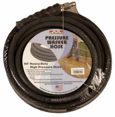 3/8 In. X 50 Ft. 4000 Psi Heavy Duty Pressure Washer Hose
