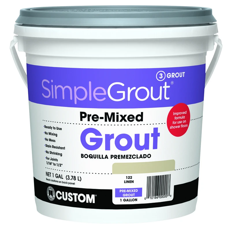 Simplegrout Indoor Linen Grout 1 Gallon - Pmg1221-2