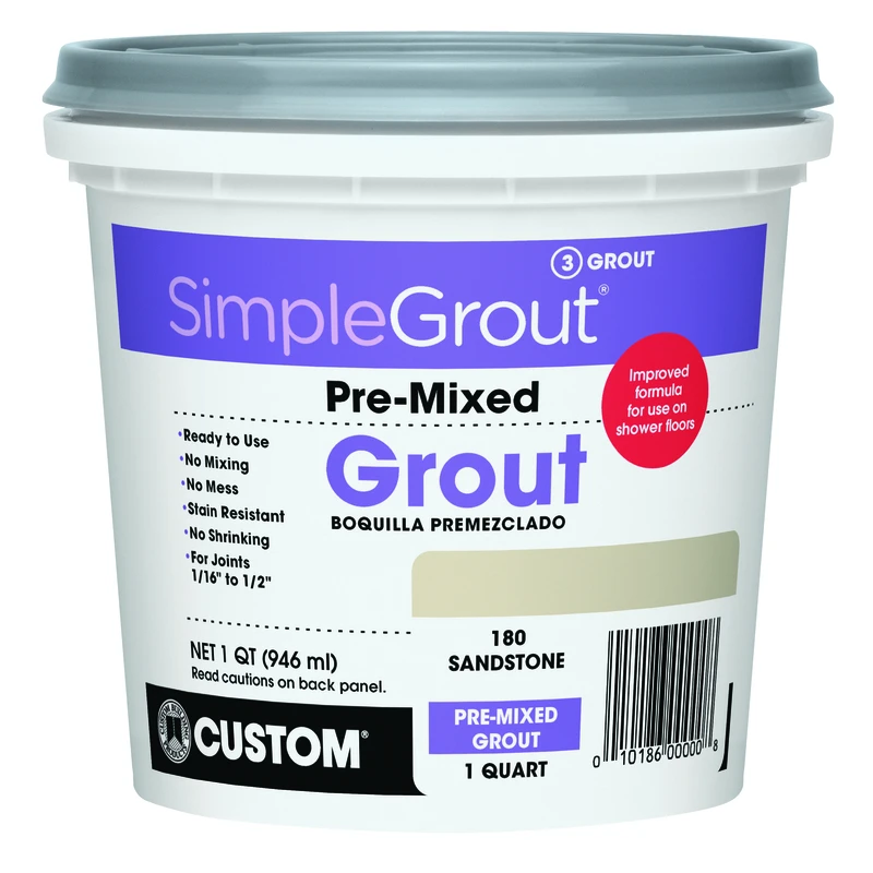 Qt. Sandstone Pre-Mixed Grout