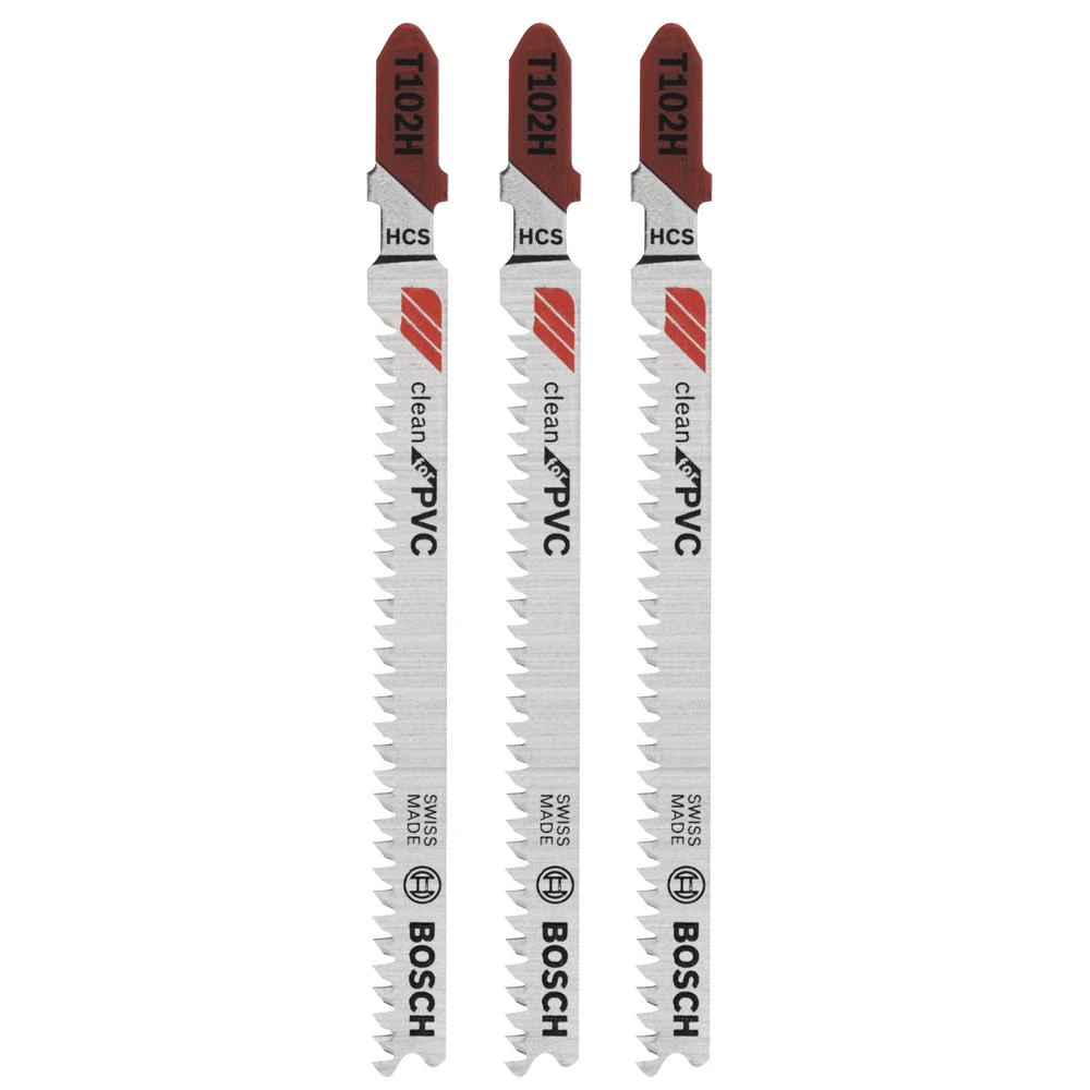 Jigsaw Blade, 3-Pk., 3-In., 10-TPI