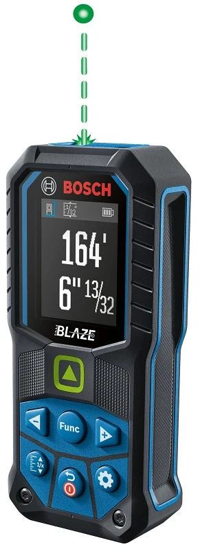 Blaze Generation 2 Laser Distance Measure with Green Beam, 165 Feet Range