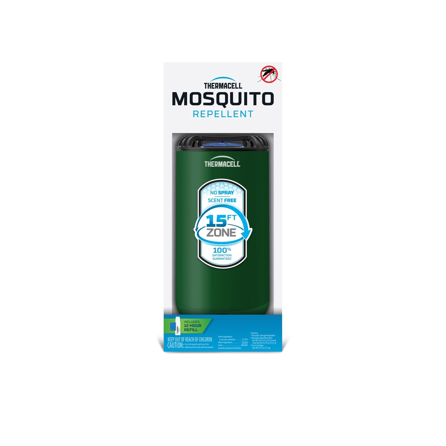 Patio Shield 12 Hr. Mosquito Repeller Ps1forest, 15-ft Protection Zone, 1 Pk