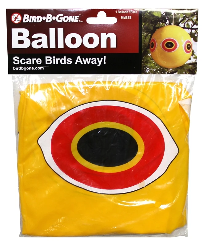 Bird-B-Gone Bird Repelling Balloon For Assorted Species 1 pk