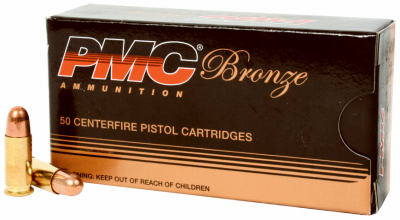 Bronze Handgun Ammo - .40 S&w - 165 Grain Full Metal Jacket - 50 Rounds