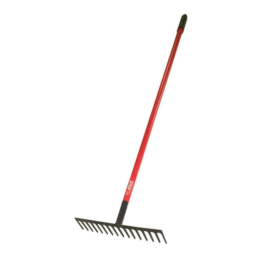 16-inch Level Head Rake With 66-inch Fiberglass Handle, 92301