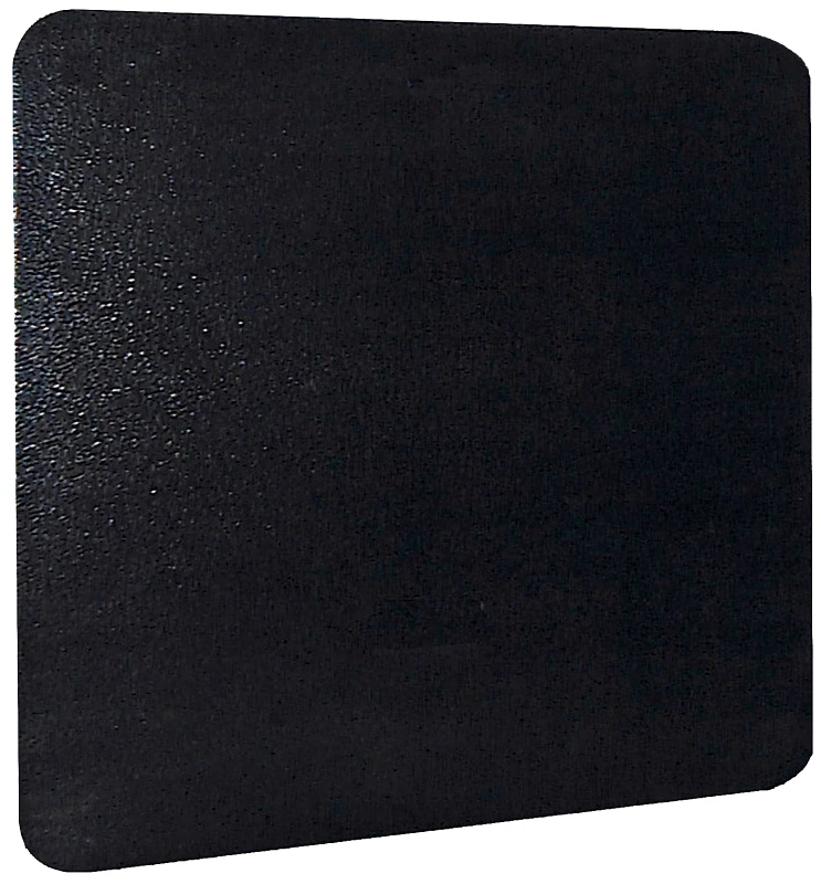 32" X 42" Black Pebble Stove Board - 24 Gauge Steel